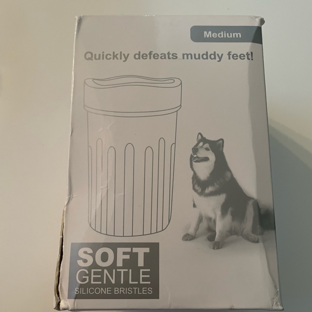 New Dog Paw Cleaner Washer Cup Portable Silicone Pet Cleaning Brush Feet Paw